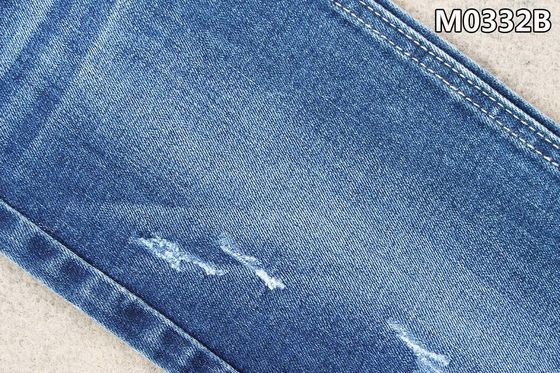 Compuesto de algodón 100% 11,3 oz Color azul oscuro Tejido denim para jeans Tejido denim