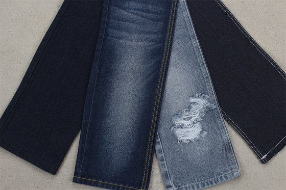 12.5 Una vez 190 cm 100% de algodón Super Indigo Azul Jeans Denim tejido