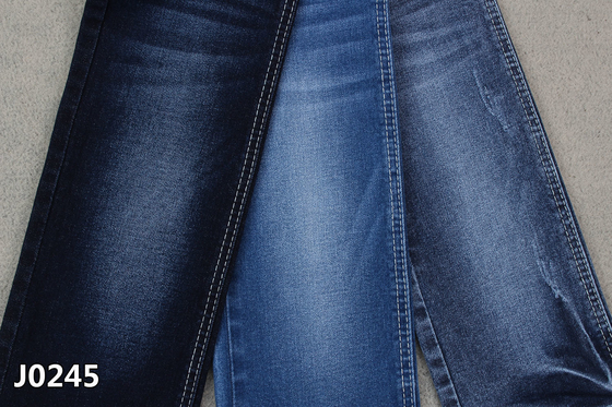 Denim Fabric de Slubby del estiramiento de señoras tela media de los vaqueros del peso de 9,6 onzas por la yarda