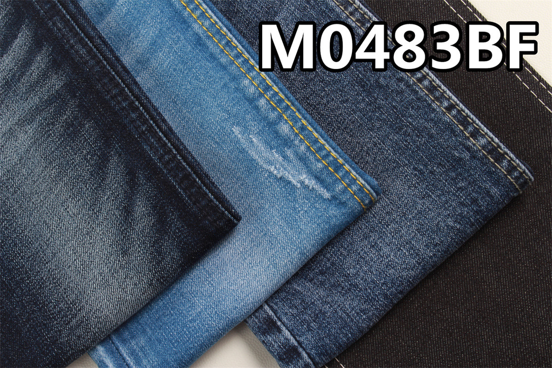 12,1 onzas 58/59" tela del dril de algodón para los vaqueros de fabricación estirables materia textil de algodón llana