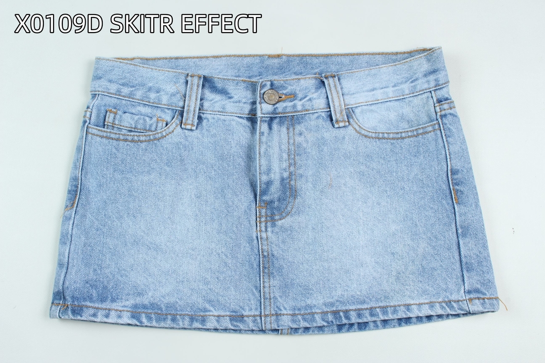 Tejido de algodón pesado de 14 oz de tejido tejido ajustado 6 x 6 TWILL Frío algodón estirable transpirable