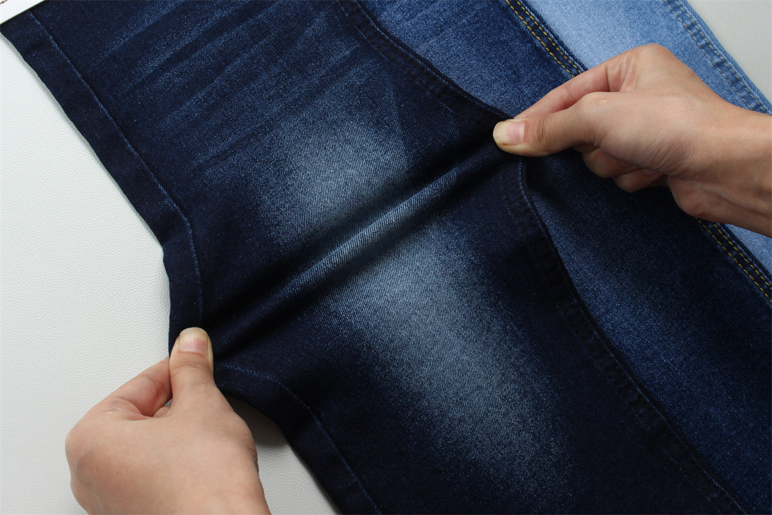 10.5 oz de tejido de denim 1% Spandex para hombre Jeans para marca Jeans chaqueta suave