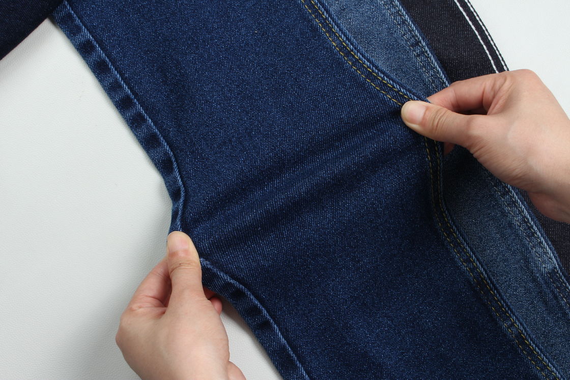 11.5 Tejido de algodón poliéster espandéx confort stretch denim para jeans