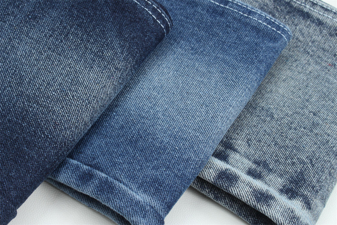 15.5 oz de tejido de denim rígido 100% C para uniformes de vaqueros vaqueros de trabajo