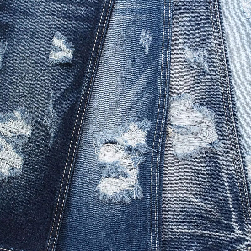 11.5 Once Tela de mezclilla de algodón sin spandex, 70'' de ancho, tela de mezclilla azul súper oscuro