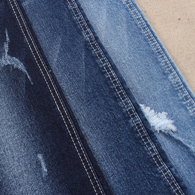 Tela profesional de los vaqueros de la tela 11.5oz del jean elastizado del poliéster del algodón