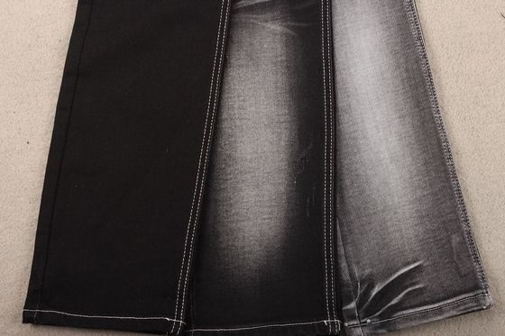 Buen precio Flor que imprime la mano de negro del azufre del color que siente la tela suave del dril de algodón en línea