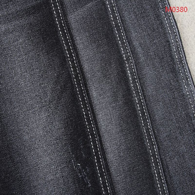 Buen precio Alta tela del jean elastizado del spandex de algodón pesado negro para las mujeres Jean Pants en línea