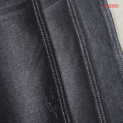 Alta tela del jean elastizado del spandex de algodón pesado negro para las mujeres Jean Pants