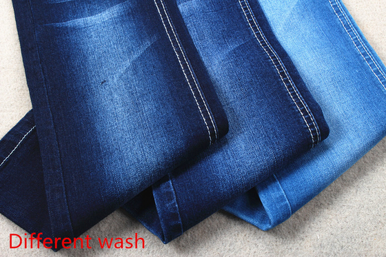Estilo polivinílico de la gata de Spandex del rayón del jean elastizado de Eco del algodón amistoso de la tela