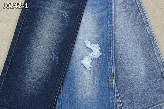 Buen precio Parte trasera blanca de 11,7 de la onza del spandex de algodón pequeñas telas del jean elastizado en línea