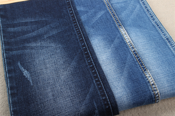 10.6Oz Algodón Poliéster Spandex Tela vaquera 160cm Ancho completo