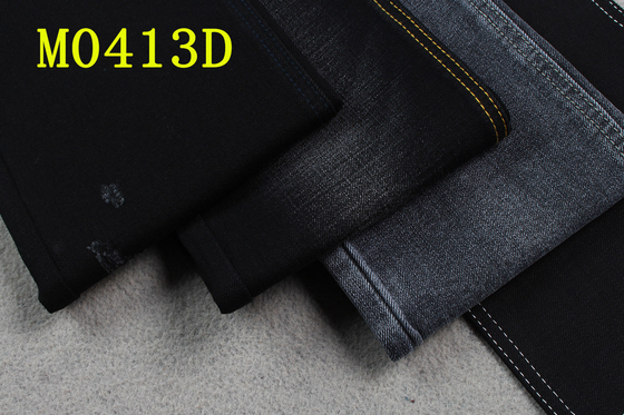 11.5 oz de azufre negro de denim para jeans 2% de espandéx de alto estiramiento 58/59 