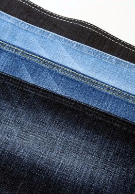 Buen precio 10.5 oz Tejido de algodón azul oscuro/poliéster/espandéx de jeans en línea