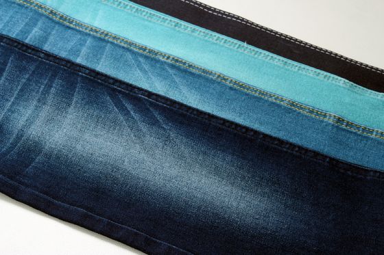 Buen precio Tejido de algodón poliéster espandéx denim para una estirada alta y un aspecto de moda en línea