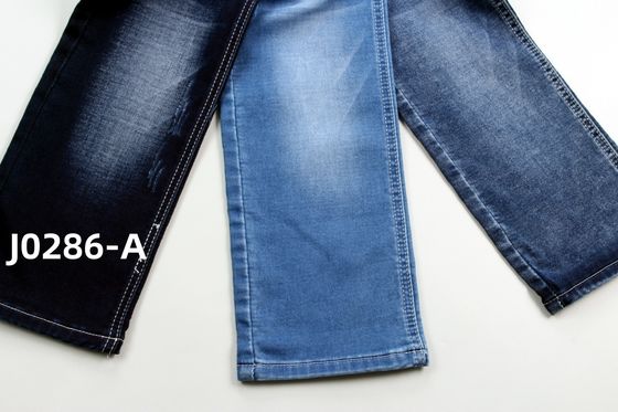 Buen precio Por mayor 10 Oz Blue Stretch Tejido especial de denim para jeans en línea