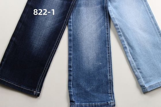 Buen precio Venta caliente de 10 Oz Warp Slub High Stretch Tejido de denim para jeans en línea