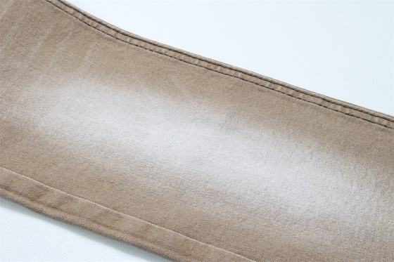 9 oz de tejido de jeans de jeans para mujeres fábrica de jeans en China venta caliente a América del Sur color kaki para mujeres hombres jeans
