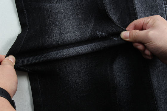 Buen precio 11 Oz Jeans Tejido para hombre o mujer Estilo pesado Sulfuro Color negro a granel de China Guangdong en línea