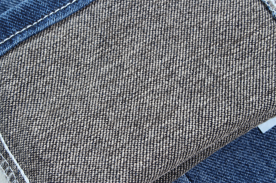 11 Oz Tejido especial falso tejido de denim de punto de diseño de hilo especial para el hombre Jeans India mercado de Bangladesh