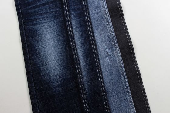 Buen precio Peso pesado 12,6 oz azul oscuro Crosshatch tejido de denim para jeans en línea