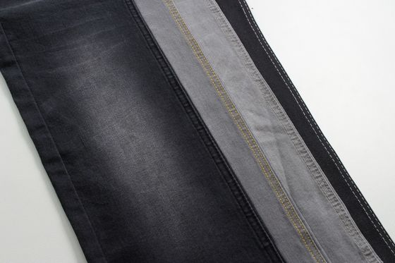 Buen precio Venta al por mayor y alta calidad 9,4 oz gris oscuro jeans de tejido denim en línea