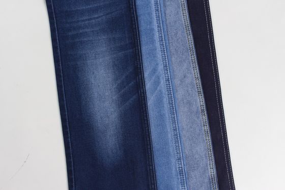 Buen precio Al por mayor 10 oz de tejido de jeans de color azul oscuro para pantalones vaqueros en línea