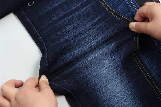 Buen precio 11.8 Oz Cross Slub Jeans Tejido Para Hombre Jeans Alto Estiramiento Para Hombre India Mercado Estilo China Fábrica En Guangdong en línea