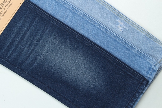 9000 Yards 13 Oz TC Tejido Denim En Azul Oscuro