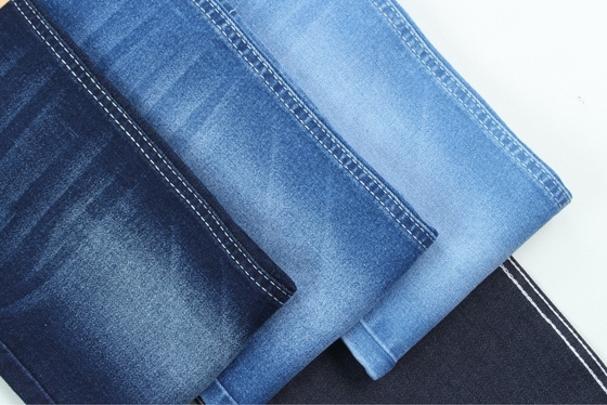 5000 metros 9 Oz Warp Slub Jeans Denim Tejido Azul Oscuro
