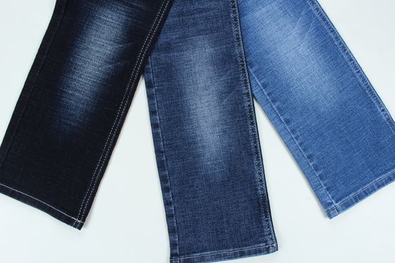Buen precio 10.5 Oz Tejido especial con tejido de denim de hoja transversal para jeans en línea