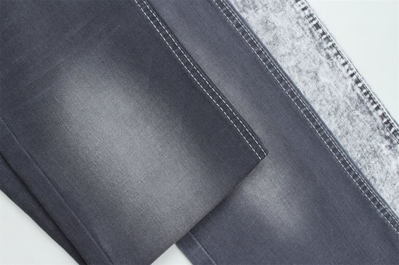 Buen precio Tejido de denim de color gris oscuro para jeans en línea