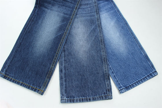Buen precio 11.5 una vez virgen algodón 100% algodón tejido de denim para jeans en línea