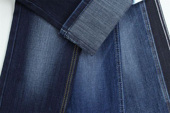 Tejido denim elástico con trama cruzada especial, ancho 62/63