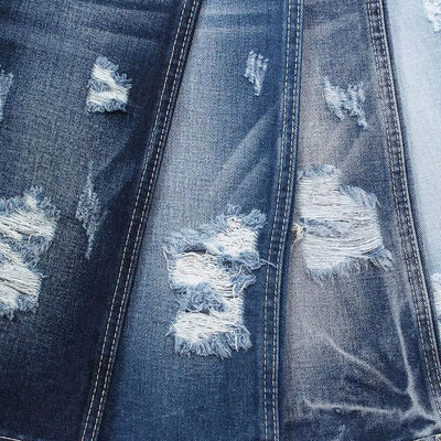 11.5 Once Tela de mezclilla de algodón sin spandex, 70'' de ancho, tela de mezclilla azul súper oscuro