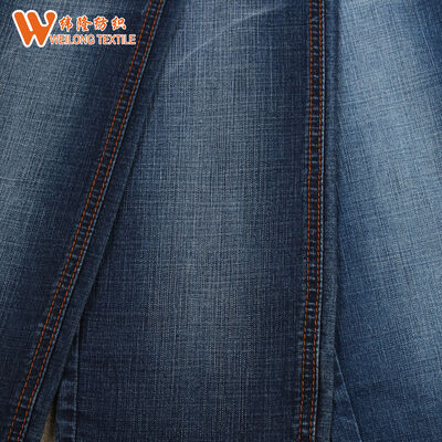 Buen precio China Stocklot Algodón Polié Tejido Elástico Vaquero para Jeans y Prendas de Vestir en línea
