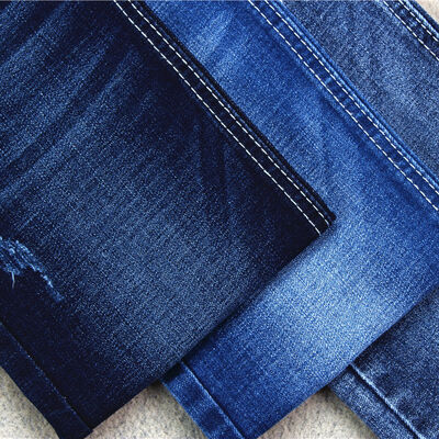 Buen precio Jeans de estiramiento de tejido de denim de cruz suave 10 onzas por precio al por mayor en línea