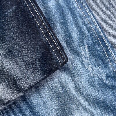 Buen precio Tejido vaquero de algodón y spandex de 11 oz de peso pesado con spandex de fábrica de Foshan en línea