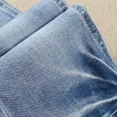 Buen precio Telas de Jeans Denim con Sarga de Mano Izquierda, Telas de Denim Elástico con Tejido Irregular en línea