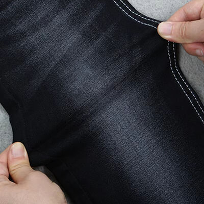 Buen precio 10 oz Super Estiramiento Negro Denim Leggings Jeans Skinny Tejido para mayoristas en línea