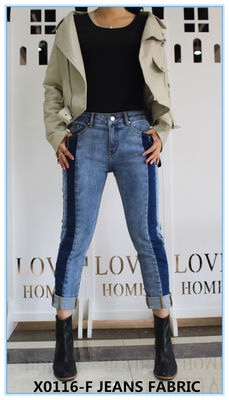 Buen precio material elástico de los vaqueros del paño grueso y suave 11oz en línea