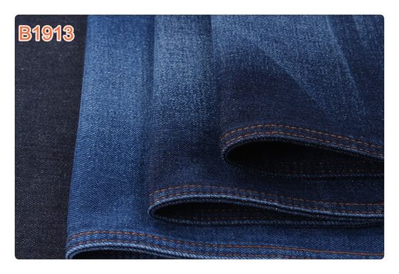 Buen precio el estiramiento 3 de Lycra del algodón 13.5oz 1 vaqueros derecho de la tela cruzada jadea la materia prima en línea