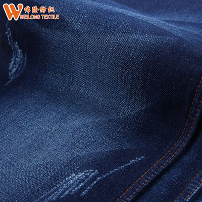 Buen precio Dril de algodón pesado 100% del algodón de 14 onzas Jean Fabric en línea