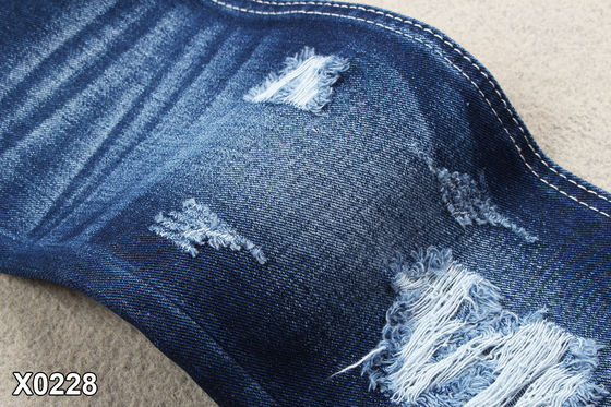 Buen precio 11,3 una vez que 100 anchura estupenda 10OE x 7OE de la tela 180cm del tejano de algodón en línea