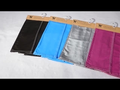 Tejido de denim con revestimiento de cuero PU